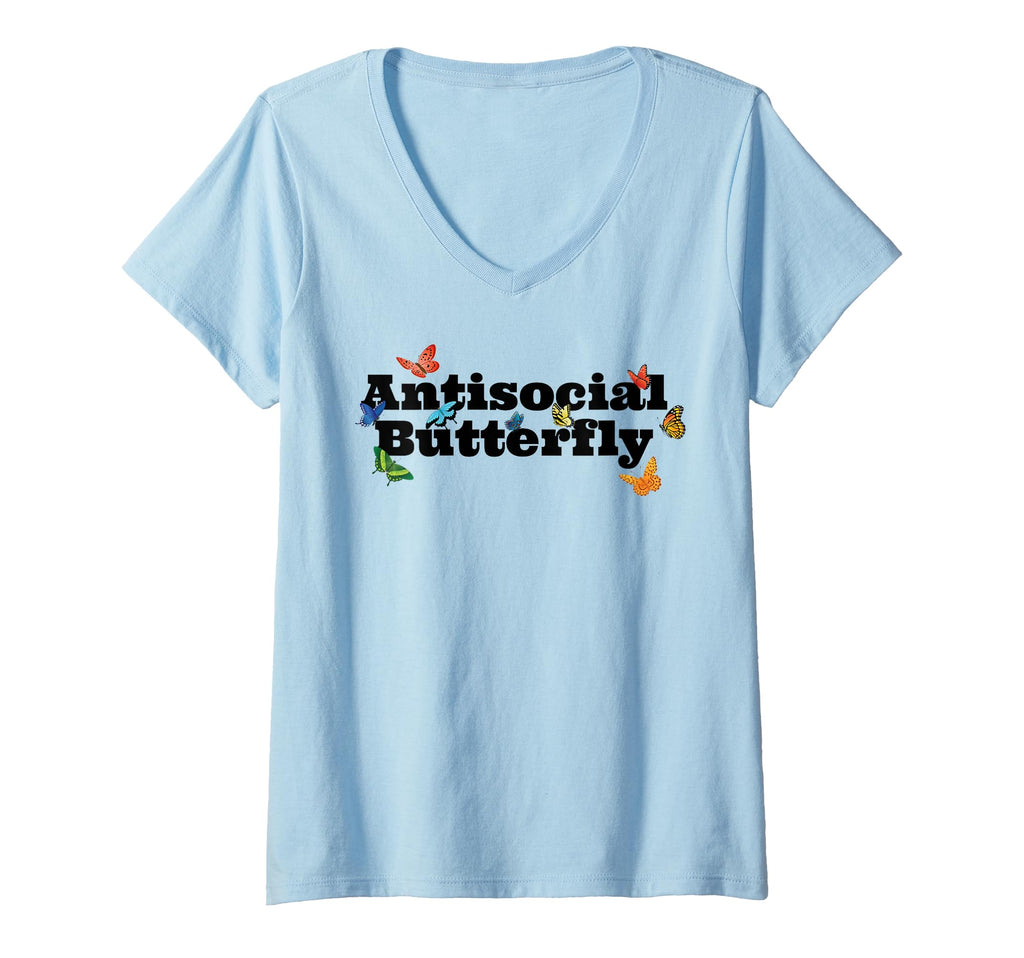 Womens Funny Introvert Antisocial T-Shirt - Fun Novelty Design Unisex - T-Shirt, Sweatshirt, Hoodie