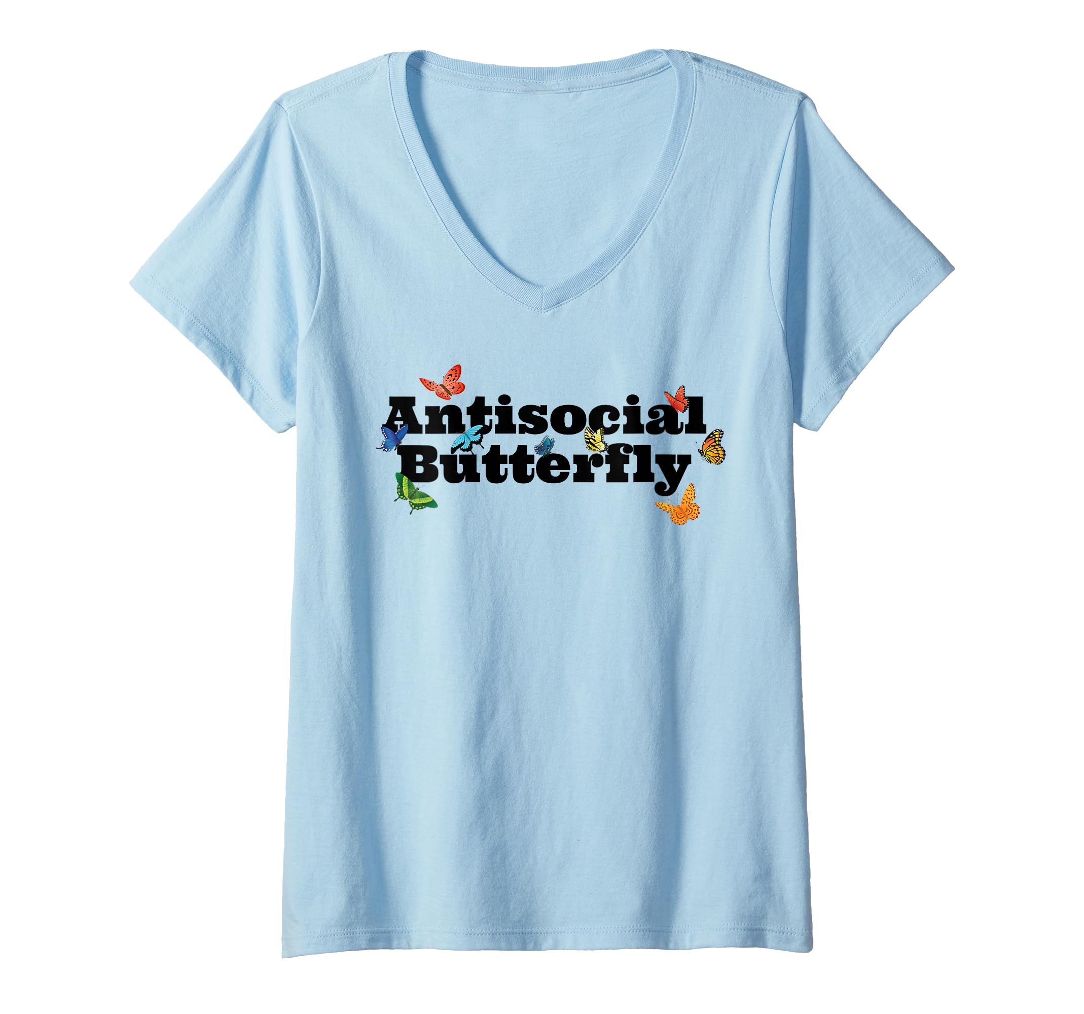 Womens Funny Introvert Antisocial T-Shirt - Fun Novelty Design Unisex - T-Shirt, Sweatshirt, Hoodie