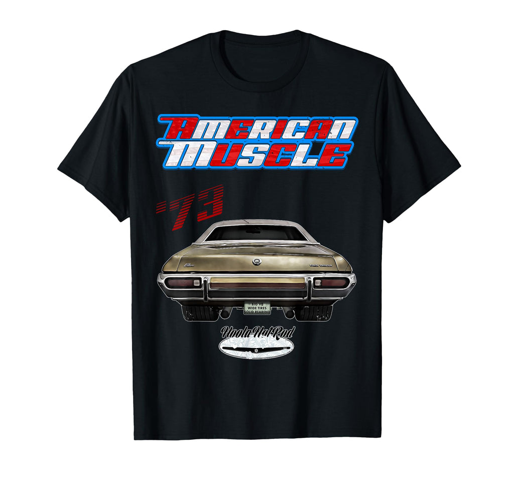 1973 Torino Hot Rod Muscle Car American T-Shirt - Graphic Print for Adults - T-Shirt, Sweatshirt, Hoodie