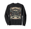 1984 Born 1984 Birthday Motorcycle Sweatshirt - Trendy Graphic Men Women - T-Shirt, Sweatshirt, Hoodie