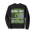 American Flag Mental Health Awareness Sweatshirt - Minimalist Print Unisex - T-Shirt, Sweatshirt, Hoodie