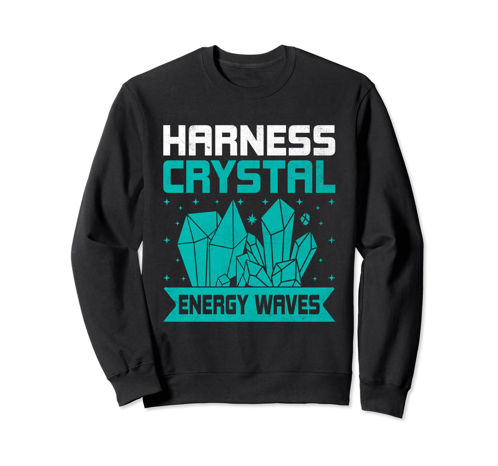 Spiritual Crystal Stones Sweatshirt - Fun Novelty Design for Adults - T-Shirt, Sweatshirt, Hoodie
