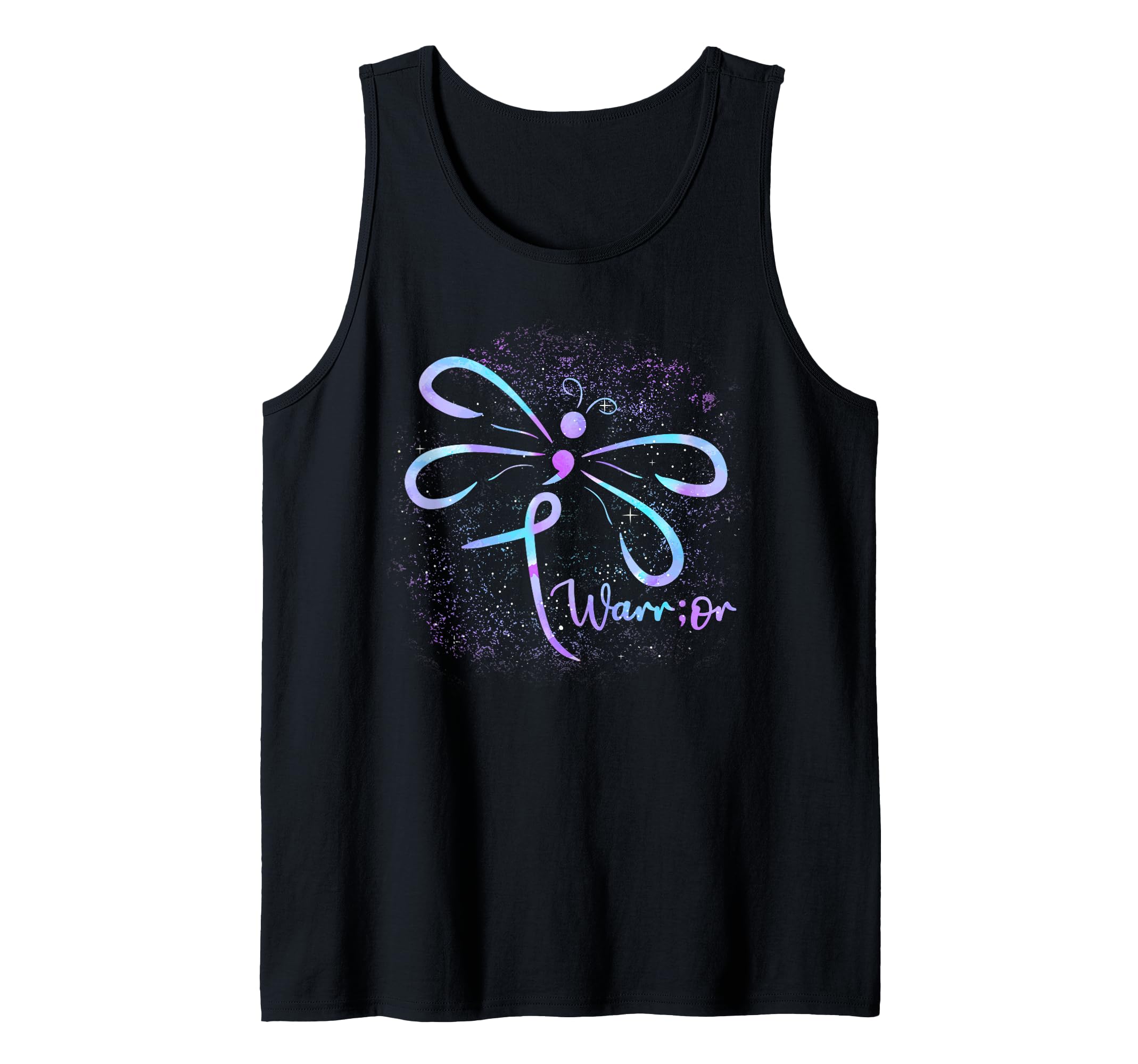 Suicide Awareness Semicolon Dragonfly T-Shirt - Streetwear Style Men Women - T-Shirt, Sweatshirt, Hoodie