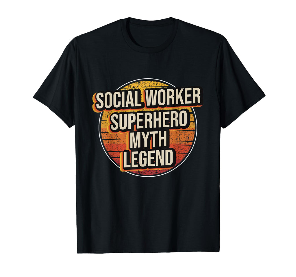 School Social Worker Mental Health T-Shirt - Custom Art Print Men Women - T-Shirt, Sweatshirt, Hoodie