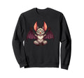 Meditation Bat Yoga Pose Sweatshirt - Fun Novelty Design for Adults - T-Shirt, Sweatshirt, Hoodie