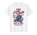 Venice Florida Usa Motorcycle Skull T-Shirt - Fun Novelty Design Unisex - T-Shirt, Sweatshirt, Hoodie