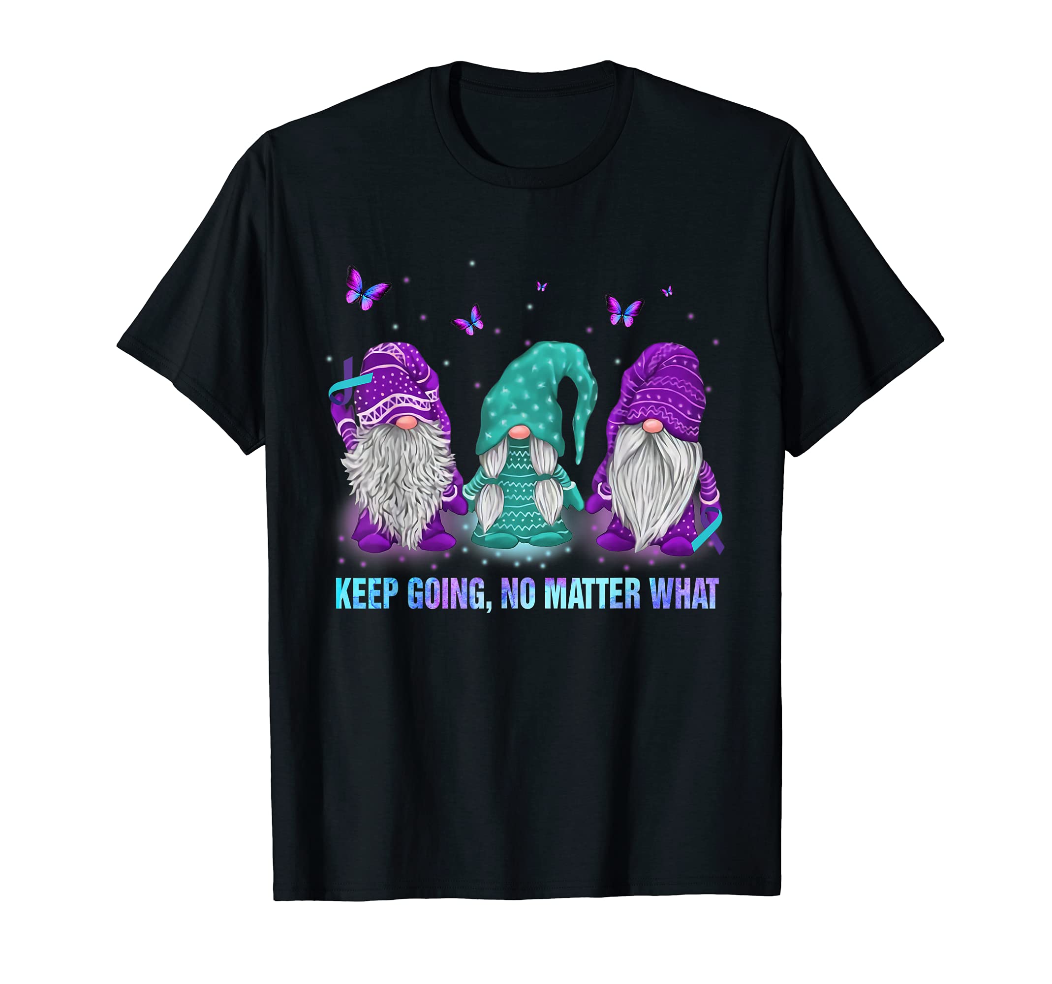 L0Bj Gnome Keeps Going No Matter T-Shirt - Casual Everyday Wear for Adults - T-Shirt, Sweatshirt, Hoodie