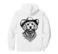 Funny Goldendoodle Cowboy Western Hoodie - Casual Everyday Wear Men Women - T-Shirt, Sweatshirt, Hoodie