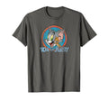 Tom And Jerry Yellow Red Blue Circle Logo T-Shirt - Unique Graphic Unisex - T-Shirt, Sweatshirt, Hoodie