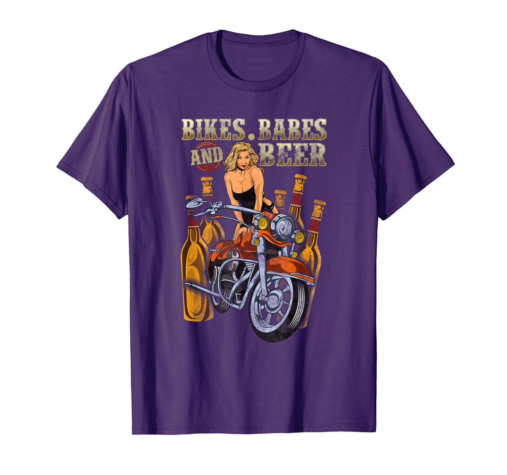 Biker Chick Lady Motorcycle Bikes Babes T-Shirt - Trendy Graphic Men Women - T-Shirt, Sweatshirt, Hoodie