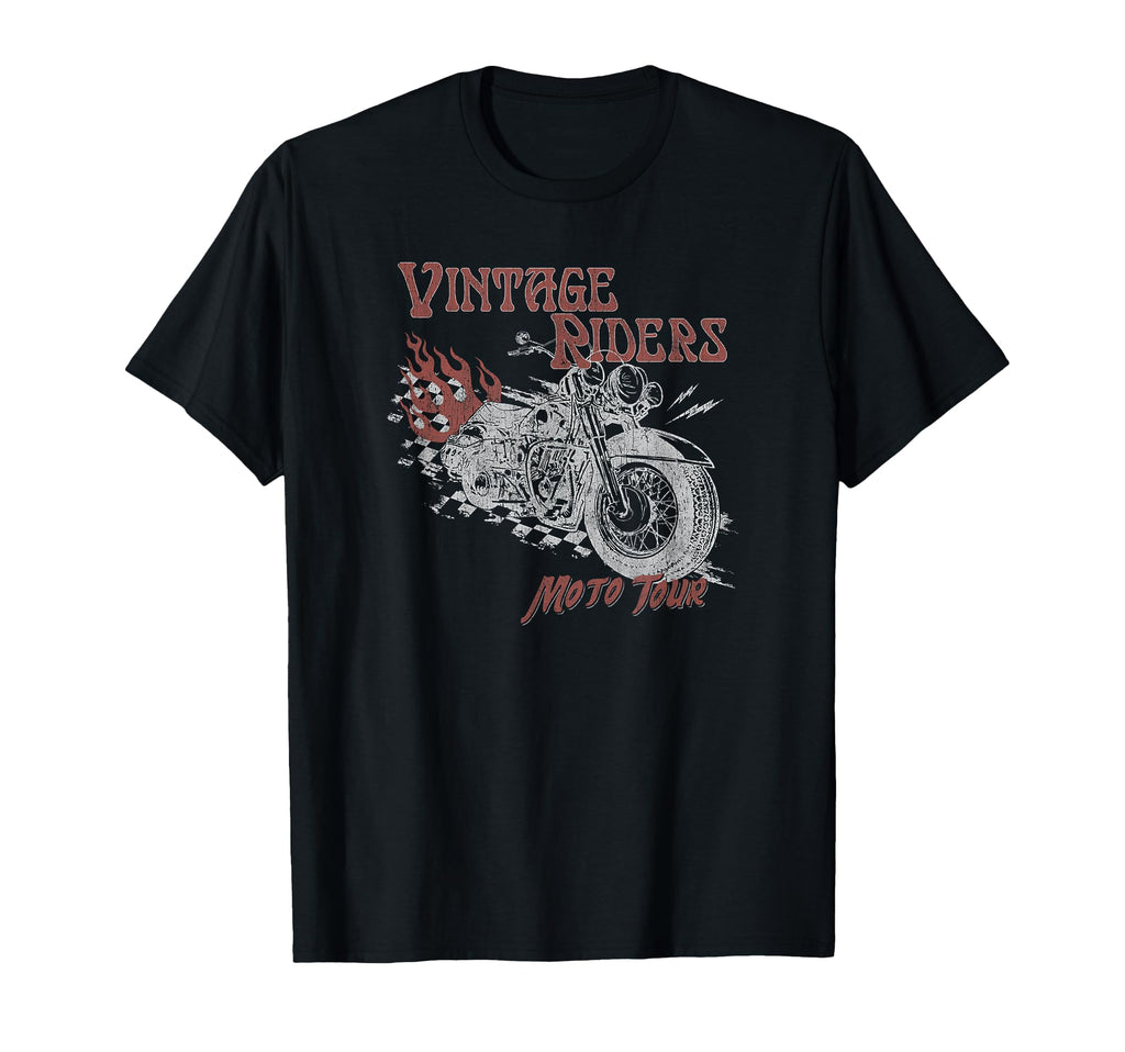 Trendy Riders Moto Tour Motorcycle T-Shirt - Graphic Print for Adults - T-Shirt, Sweatshirt, Hoodie