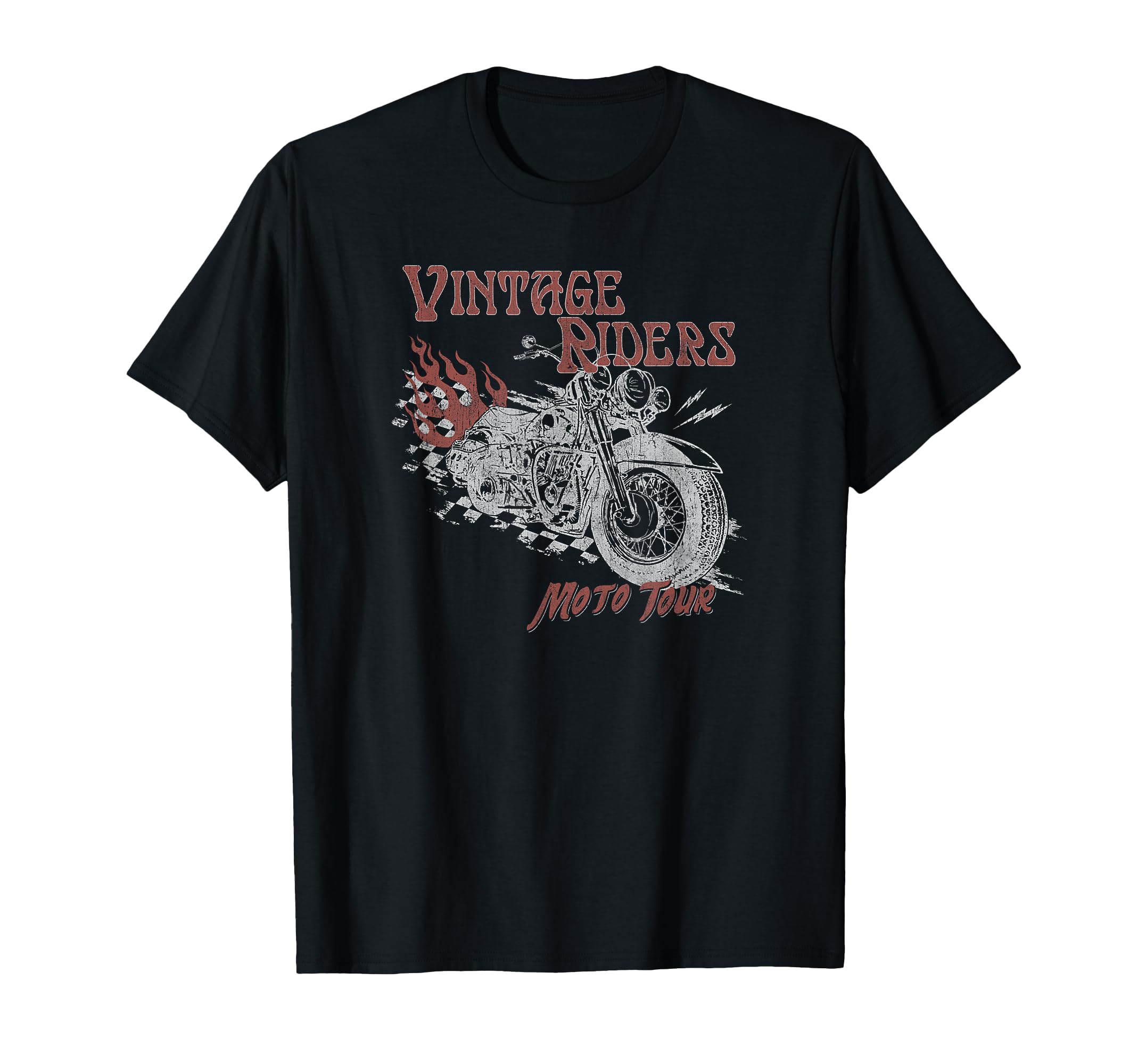 Trendy Riders Moto Tour Motorcycle T-Shirt - Graphic Print for Adults - T-Shirt, Sweatshirt, Hoodie