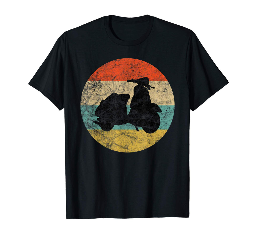 Moped Sunset Motorcycle Scooter T-Shirt - Novelty Apparel Unisex - T-Shirt, Sweatshirt, Hoodie