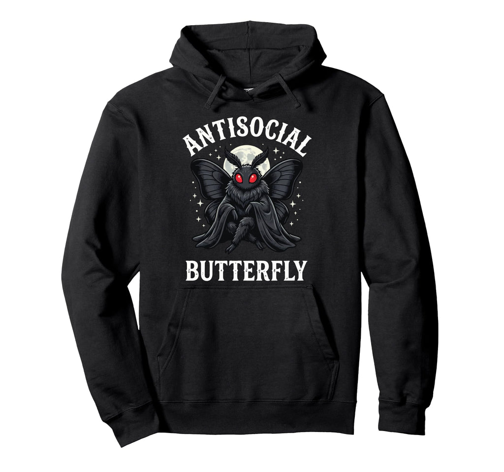 Cryptid Cryptozoology Mothman Sweatshirt - Streetwear Style for Adults - T-Shirt, Sweatshirt, Hoodie