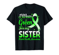 I Wear Green My Sister Mental Health T-Shirt - Custom Art Print for Adults - T-Shirt, Sweatshirt, Hoodie