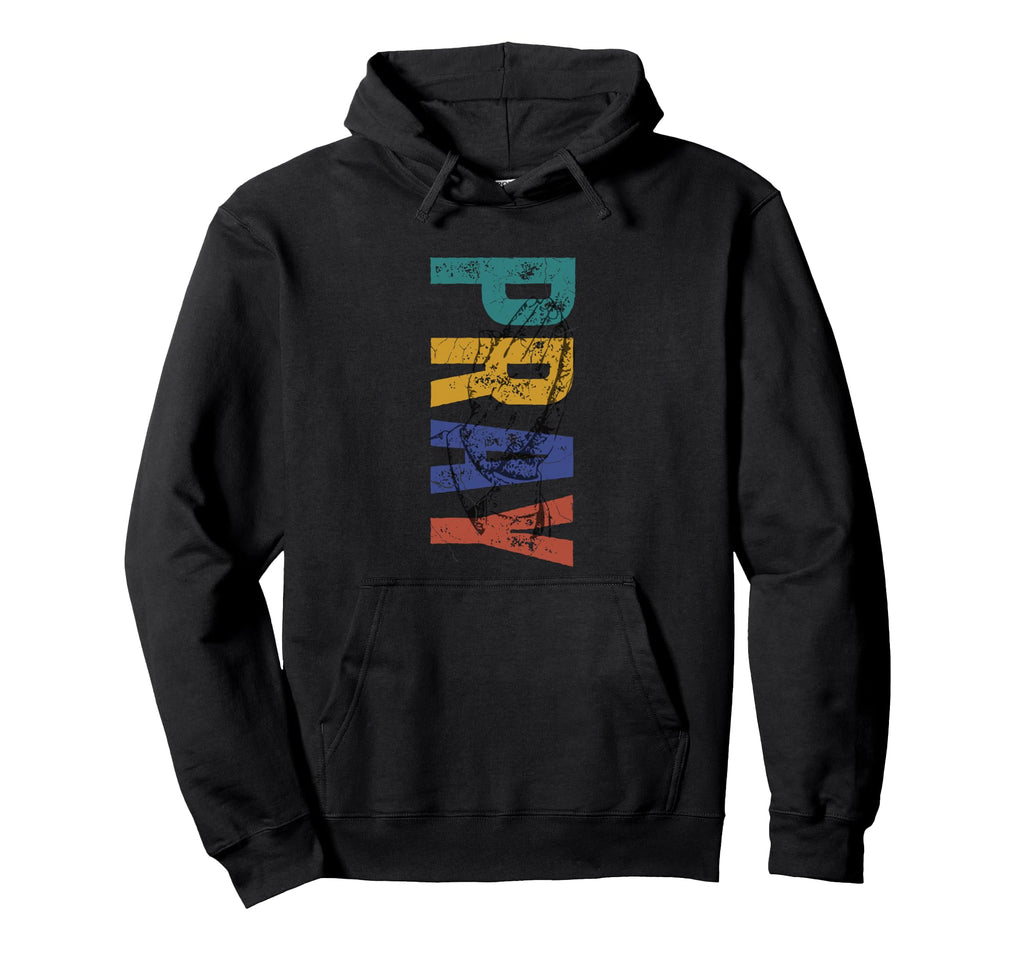 Distressed Color Pray Christian Hoodie - Novelty Apparel Men Women - T-Shirt, Sweatshirt, Hoodie