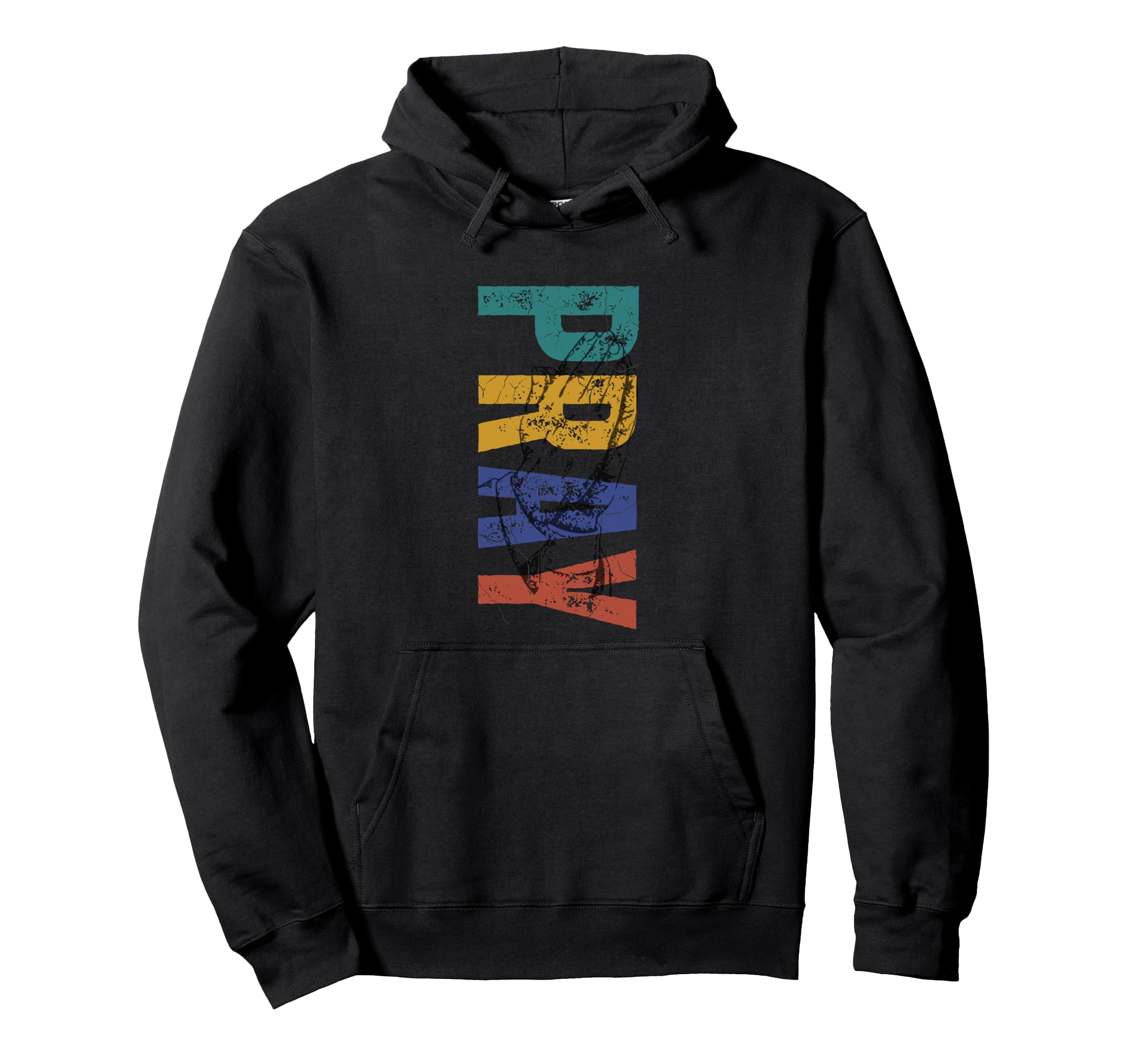 Distressed Color Pray Christian Hoodie - Fun Novelty Design for Adults - T-Shirt, Sweatshirt, Hoodie