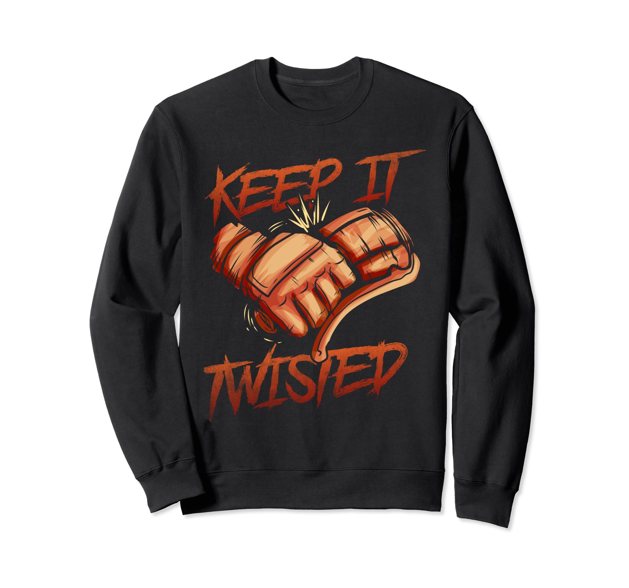 Keep It Twisted Motorcycle Sweatshirt - Graphic Print Men Women - T-Shirt, Sweatshirt, Hoodie