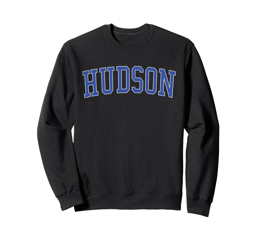 Hudson Oh Distressed Blue Varsity Sweatshirt - Novelty Apparel Men Women - T-Shirt, Sweatshirt, Hoodie