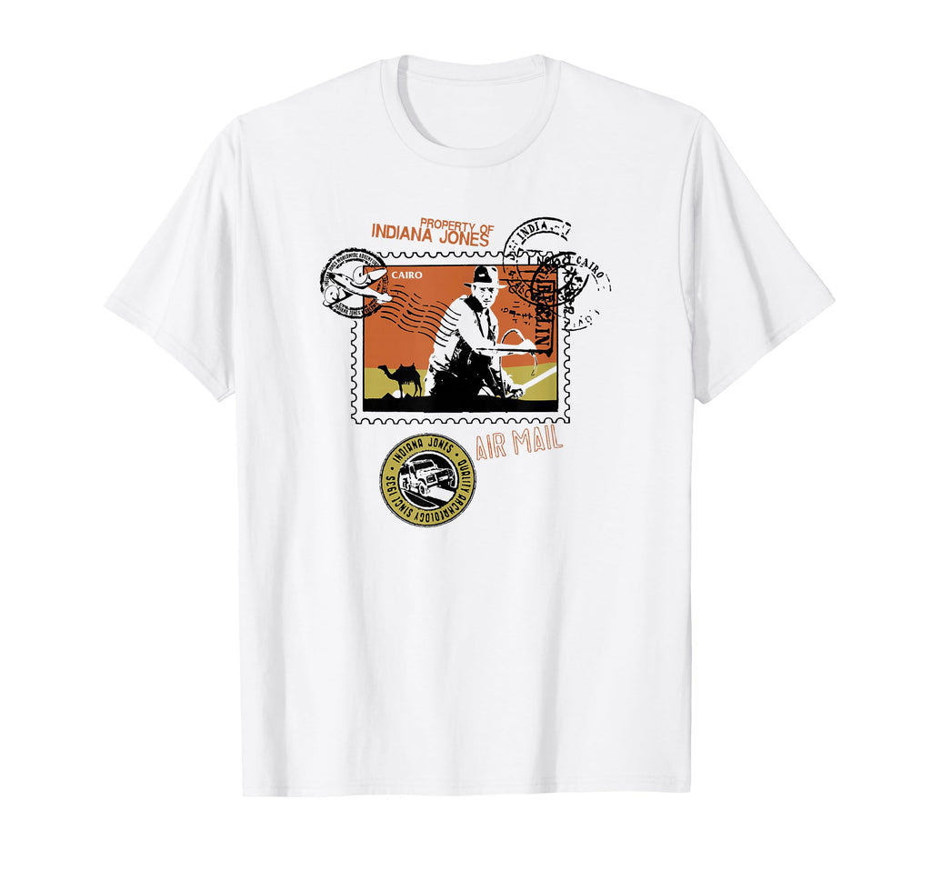Indiana Jones Raiders Lost Ark Mail T-Shirt - Graphic Print for Adults - T-Shirt, Sweatshirt, Hoodie