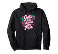 Just Wanna Have Fun Energy 80S Party Hoodie - Graphic Print Unisex - T-Shirt, Sweatshirt, Hoodie