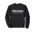 Tallinn Estonia 70S 80S Type Sweatshirt - Trendy Graphic for Adults - T-Shirt, Sweatshirt, Hoodie