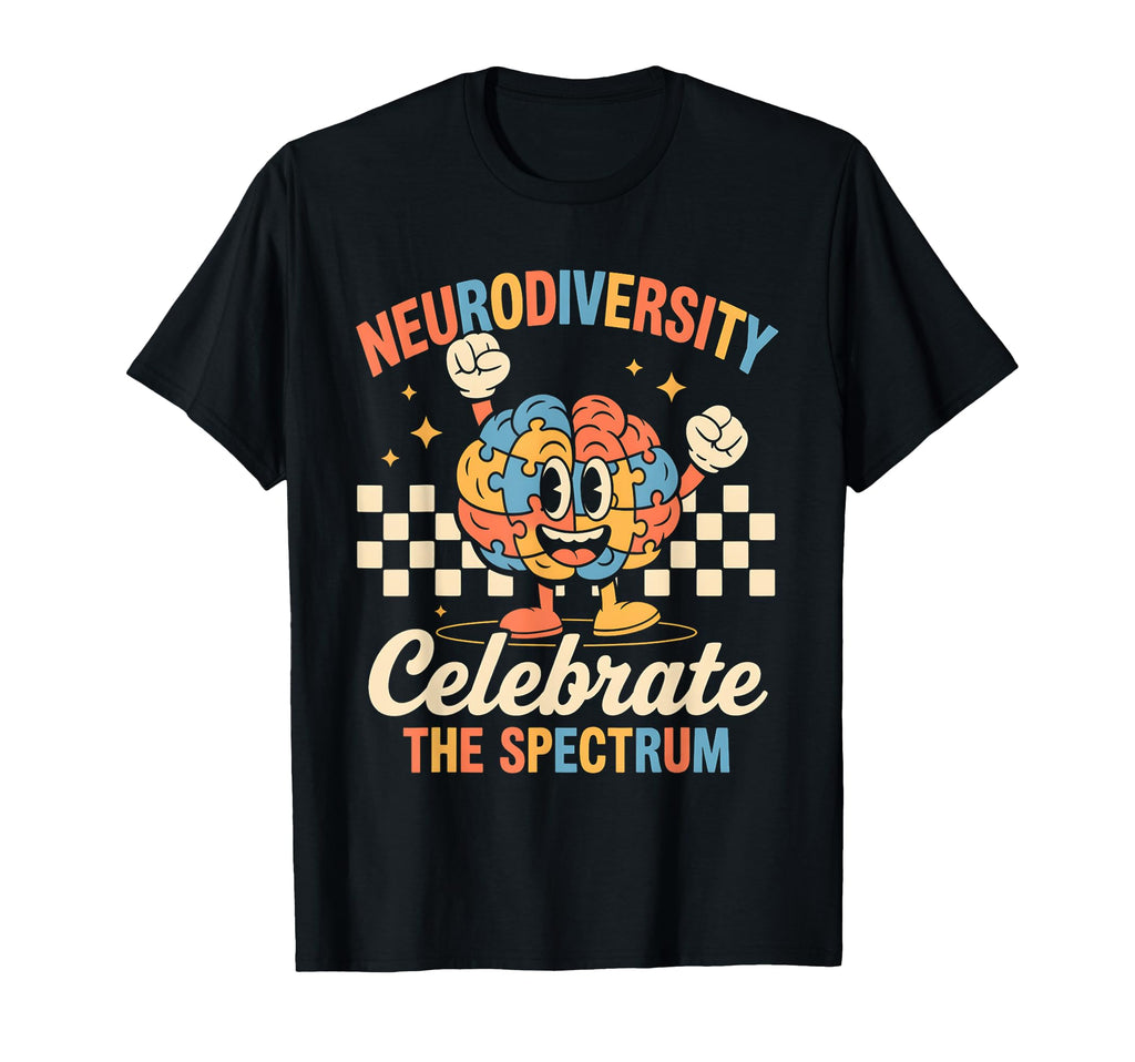 Neurodiversity Shirts Autism Spectrum T-Shirt - Unique Graphic Men Women - T-Shirt, Sweatshirt, Hoodie