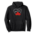 Typography Rose 80S 90S Rock Roll Hoodie - Fun Novelty Design Men Women - T-Shirt, Sweatshirt, Hoodie