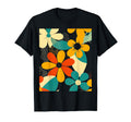 Bold Floral Pattern Nostalgic T-Shirt - Custom Art Print for Adults - T-Shirt, Sweatshirt, Hoodie