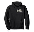 Motorcycle Club Pocket Hoodie - Custom Art Print for Adults - T-Shirt, Sweatshirt, Hoodie