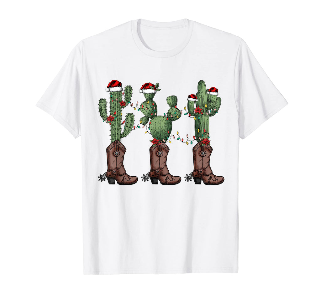 Howdy Holiday Western Cowboy T-Shirt - Fun Novelty Design for Adults - T-Shirt, Sweatshirt, Hoodie