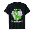 I Wear Green My Girlfriend Mental T-Shirt - Aesthetic Graphic for Adults - T-Shirt, Sweatshirt, Hoodie