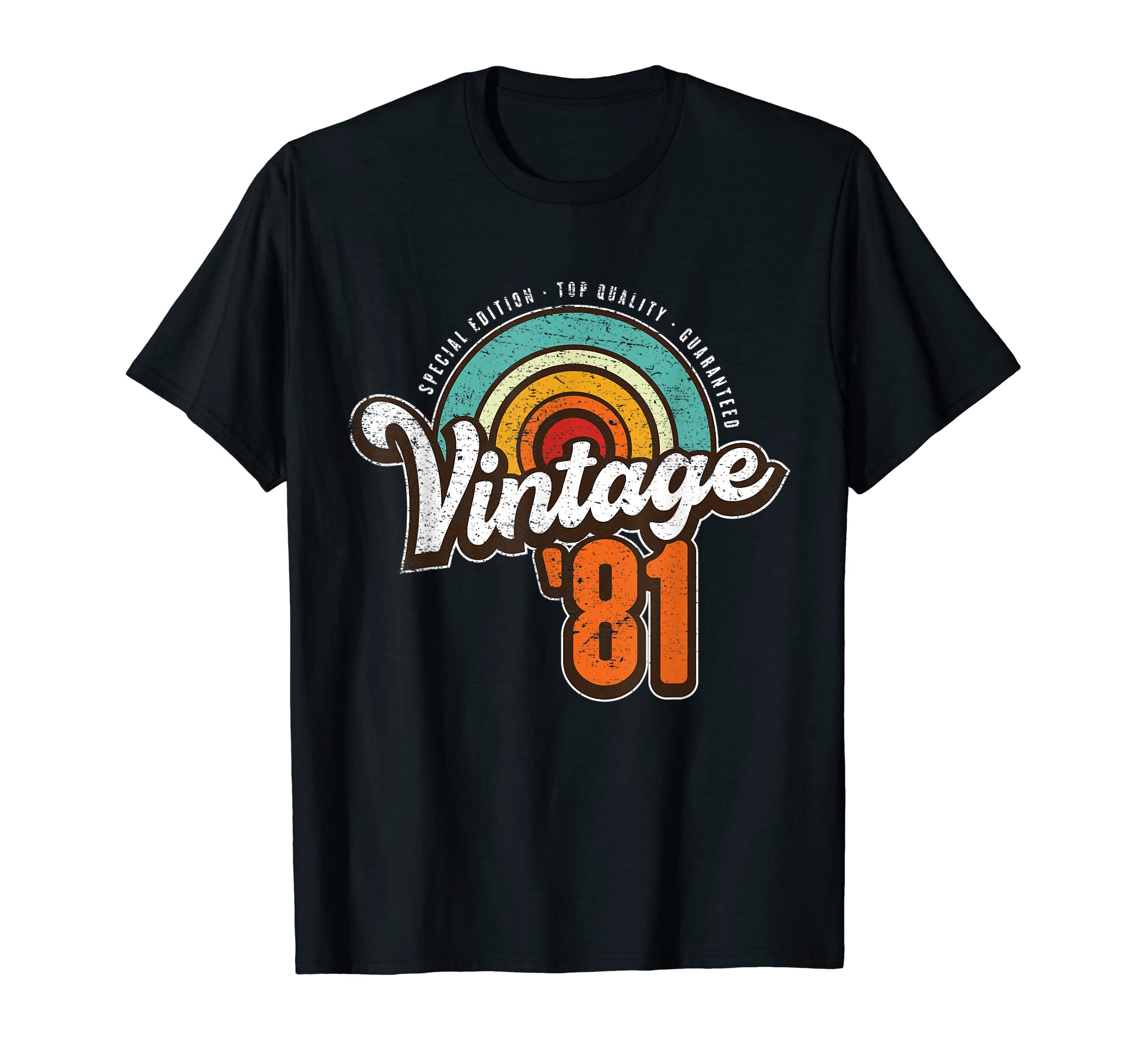 1981 Sunset Born 1981 Birthday Gift T-Shirt - Streetwear Style for Adults - T-Shirt, Sweatshirt, Hoodie