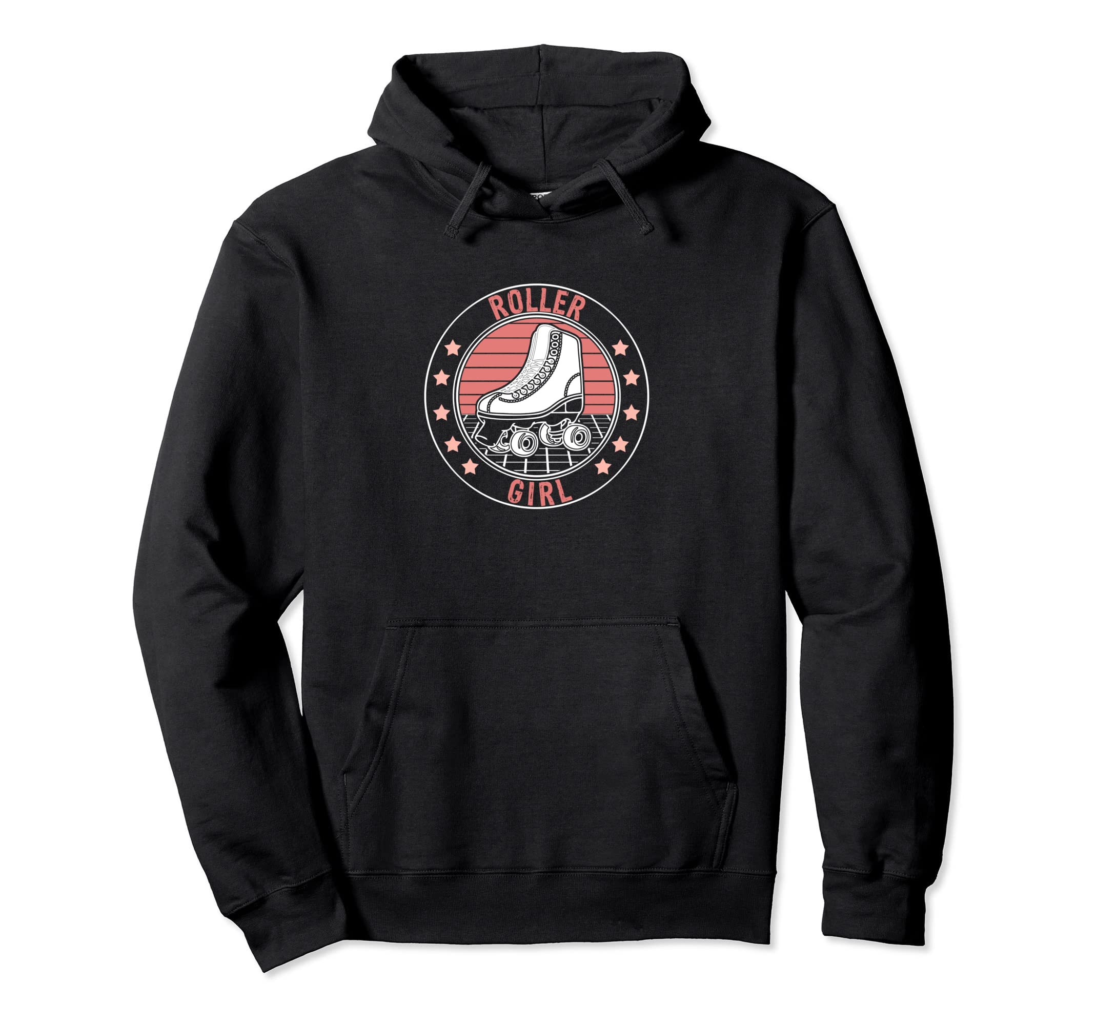 Roller Roller Skates 70S Hoodie - Minimalist Print for Adults - T-Shirt, Sweatshirt, Hoodie