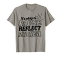 Pause Reflect And Heal Depression T-Shirt - Custom Art Print for Adults - T-Shirt, Sweatshirt, Hoodie