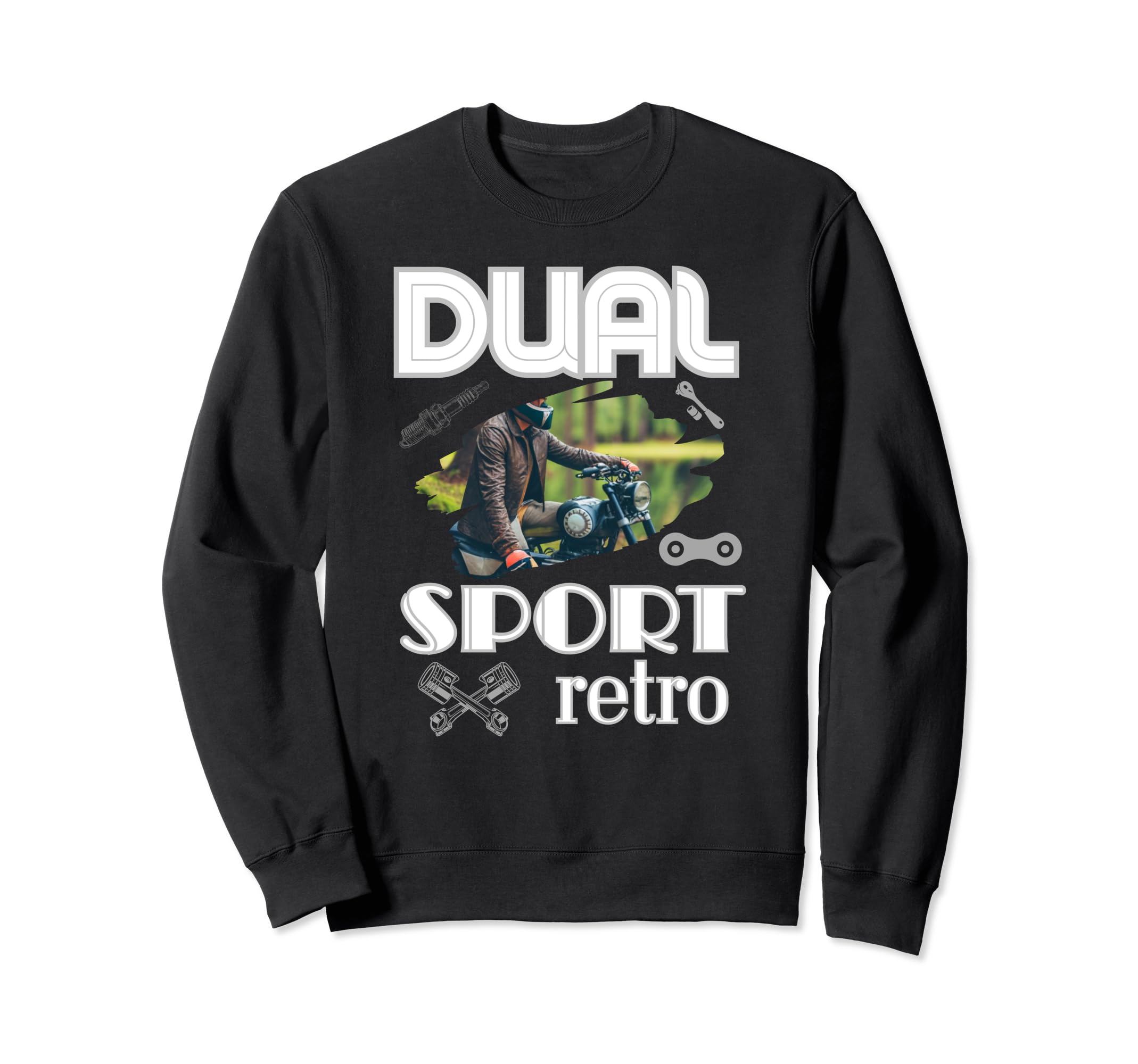 Dual Sport Sweatshirt - Unique Graphic Men Women - T-Shirt, Sweatshirt, Hoodie