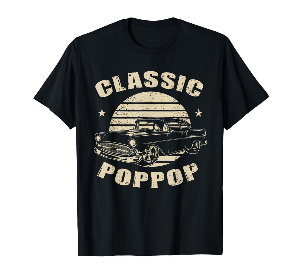 Poppop Funny Car Lover Enthusiast T-Shirt - Fun Novelty Design Unisex - T-Shirt, Sweatshirt, Hoodie