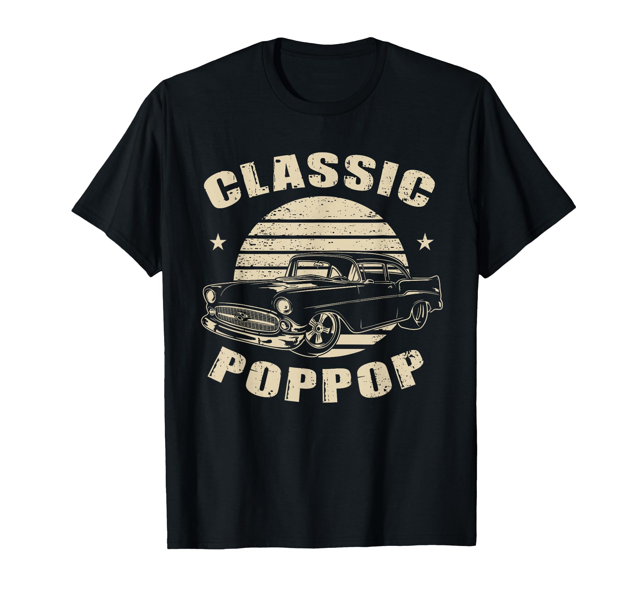 Poppop Funny Car Lover Enthusiast T-Shirt - Fun Novelty Design Unisex - T-Shirt, Sweatshirt, Hoodie