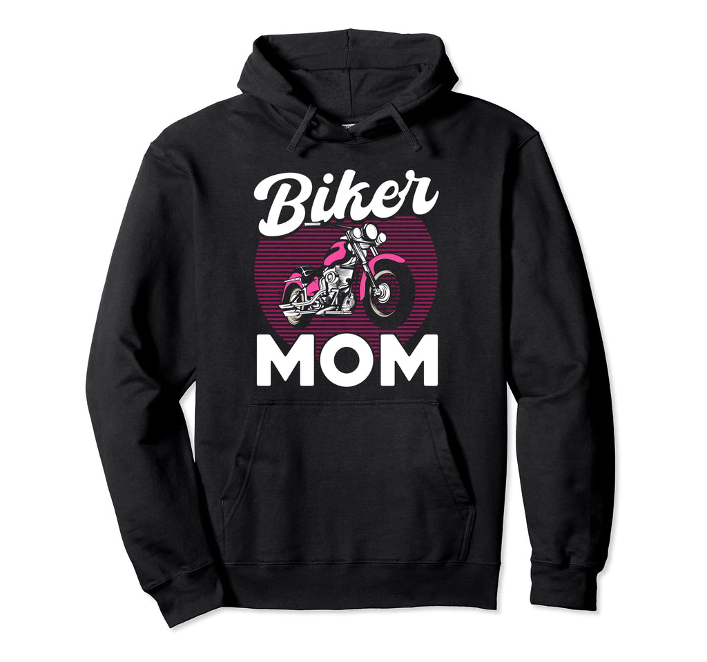 Motorcycle Biker Biker Mom Hoodie - Streetwear Style Men Women - T-Shirt, Sweatshirt, Hoodie