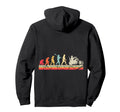 Motorcycle Evolution Chopper Biker Hoodie - Casual Everyday Wear Unisex - T-Shirt, Sweatshirt, Hoodie