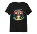 Cosmic War 80S Synthwave Ufo Alien T-Shirt - Fun Novelty Design for Adults - T-Shirt, Sweatshirt, Hoodie