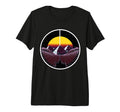 Synthwave Pyramids Vaporwave 80S T-Shirt - Minimalist Print for Adults - T-Shirt, Sweatshirt, Hoodie