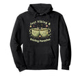 Funny Wellness Vibes Aesthetic Tea Lover Hoodie - Aesthetic Graphic Unisex - T-Shirt, Sweatshirt, Hoodie