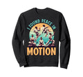 I Found Peace Motion Martial Arts Zen Sweatshirt - Unique Graphic Men Women - T-Shirt, Sweatshirt, Hoodie