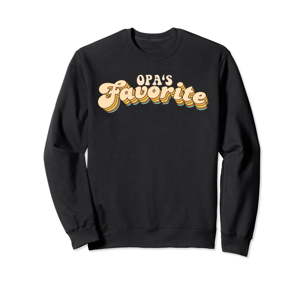 Opas Favorite Typography Sweatshirt - Trendy Graphic for Adults - T-Shirt, Sweatshirt, Hoodie