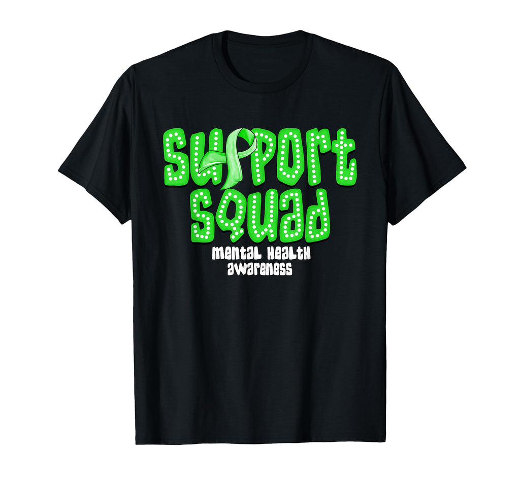 Support Squad Mental Health Matters T-Shirt - Graphic Print Men Women - T-Shirt, Sweatshirt, Hoodie