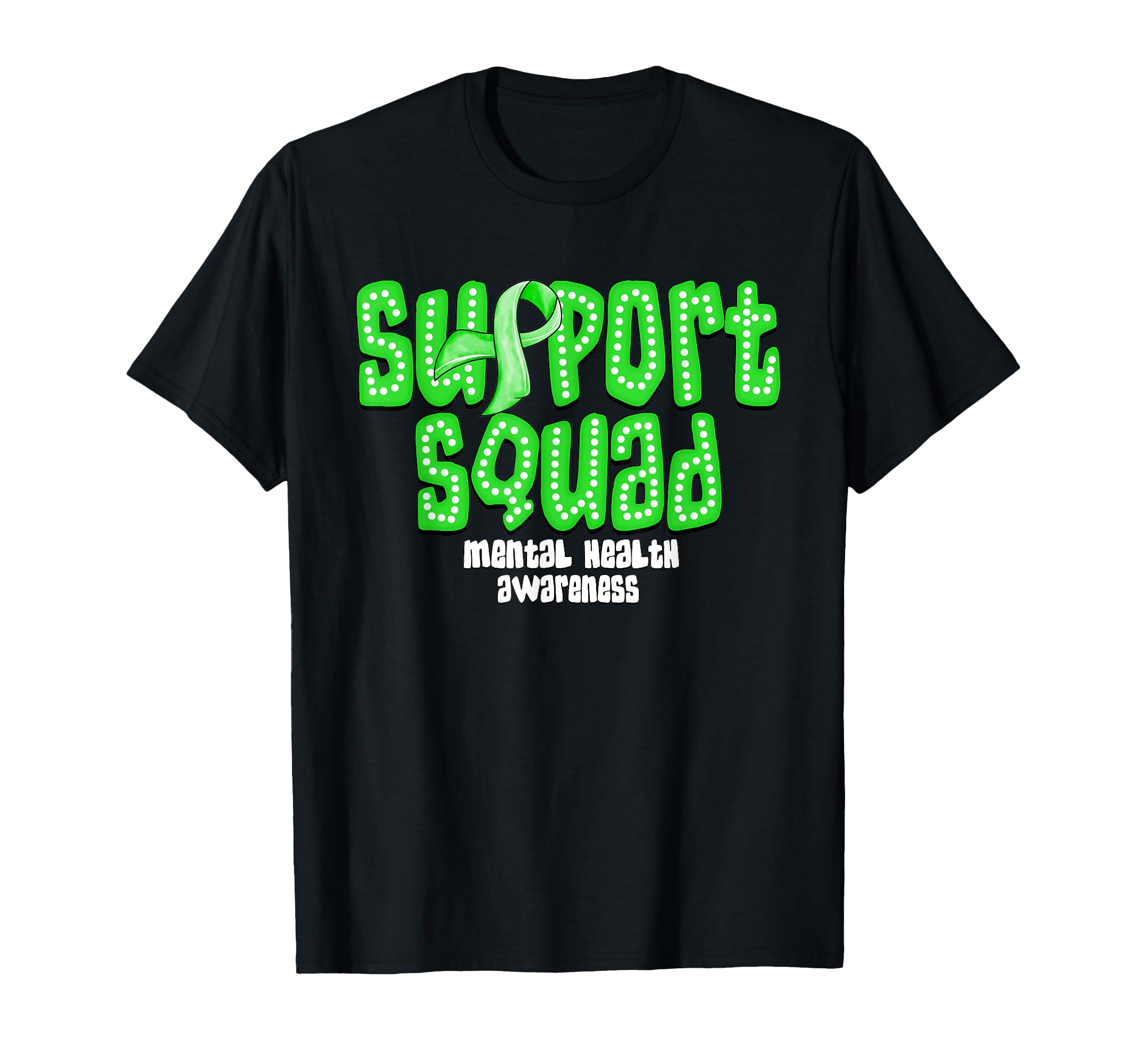 Support Squad Mental Health Matters T-Shirt - Graphic Print Men Women - T-Shirt, Sweatshirt, Hoodie