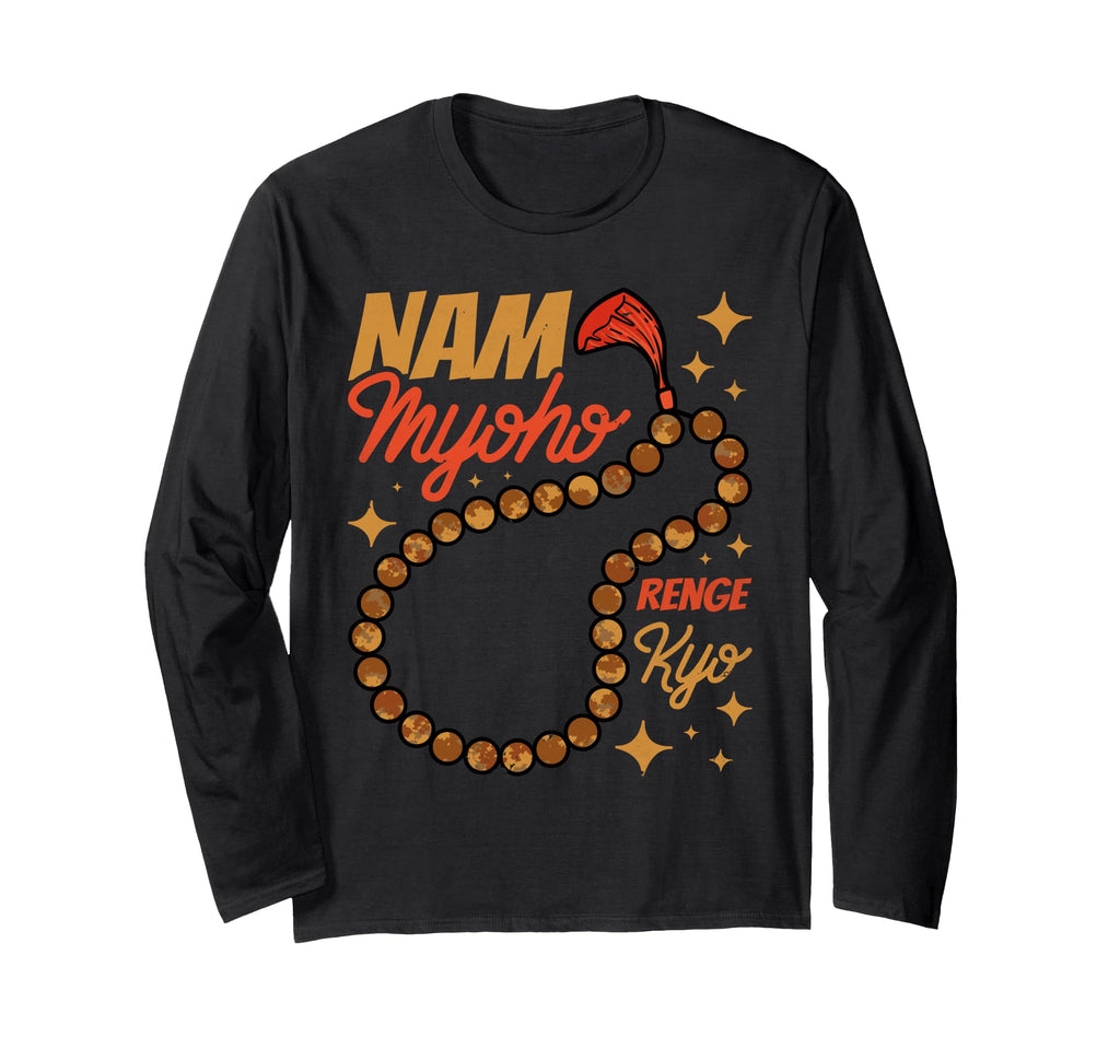 Mala Beads Nam Myoho Renge Kyo T-Shirt - Fun Novelty Design Unisex - T-Shirt, Sweatshirt, Hoodie
