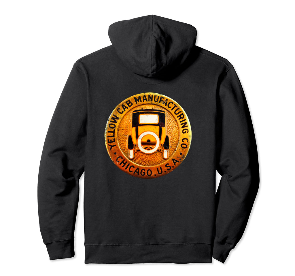 Car Yellow Cab Manufacturing Co 1915 Hoodie - Trendy Graphic for Adults - T-Shirt, Sweatshirt, Hoodie