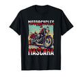 Motorcycles And Mascara Roses Funny T-Shirt - Graphic Print Unisex - T-Shirt, Sweatshirt, Hoodie